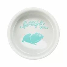 TRIXIE kerámia tál Festett motívummal Hörcsögöknek 90ml /8cm