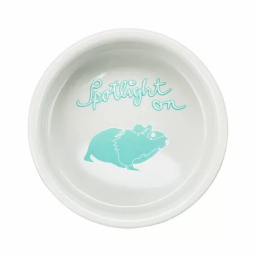 TRIXIE kerámia tál Festett motívummal Hörcsögöknek 90ml /8cm