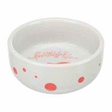 TRIXIE rágcsáló kerámia tál Festett motívummal Tengerimalacoknak 250ml /11cm