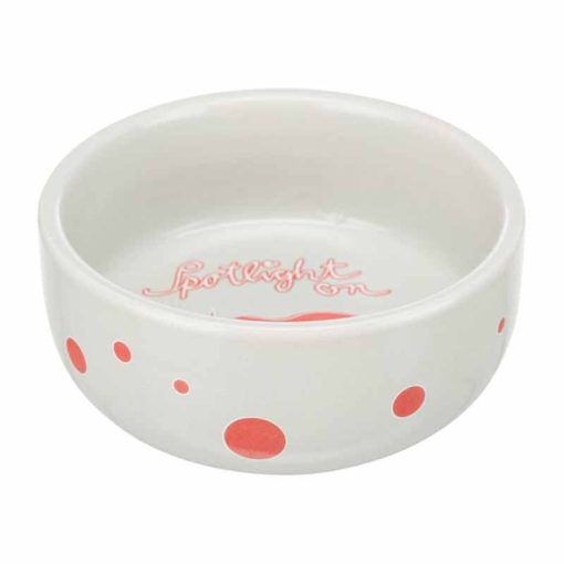 TRIXIE rágcsáló kerámia tál Festett motívummal Tengerimalacoknak 250ml /11cm