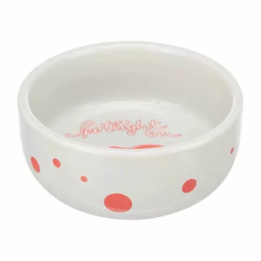 TRIXIE kerámia tál Festett motívummal Tengerimalacoknak 250ml /11cm