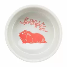 TRIXIE kerámia tál Festett motívummal Tengerimalacoknak 250ml /11cm