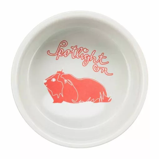 TRIXIE kerámia tál Festett motívummal Tengerimalacoknak 250ml /11cm