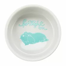 TRIXIE kerámia tál Festett motívummal Tengerimalacoknak 250ml /11cm