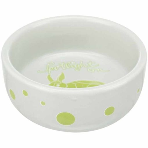 TRIXIE rágcsáló kerámia tál Festett motívummal Nyulaknak 250ml /11cm