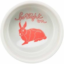 TRIXIE rágcsáló kerámia tál Festett motívummal Nyulaknak 250ml /11cm