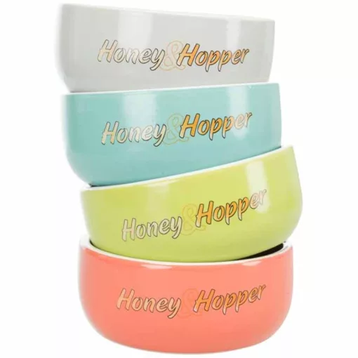 TRIXIE kerámia tál Szines mintás rágcsálóknak 250ml /11cm