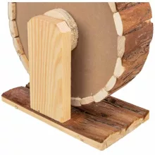 TRIXIE Futókerék Kérges fából Egereknek és Törpehörcsögögnek 23cm