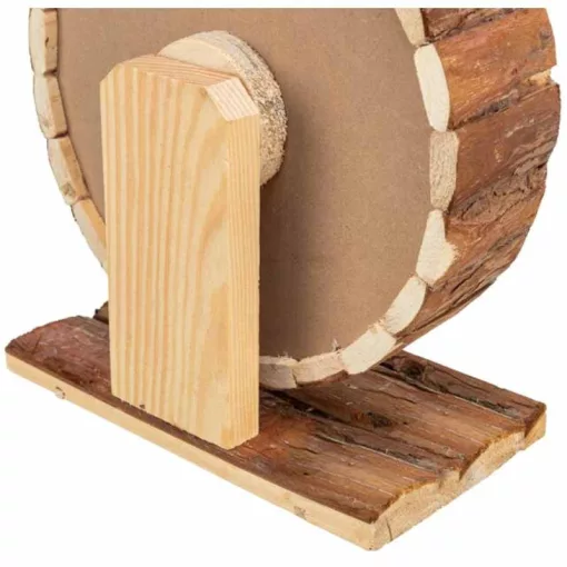 TRIXIE Futókerék Kérges fából Egereknek és Törpehörcsögögnek 23cm