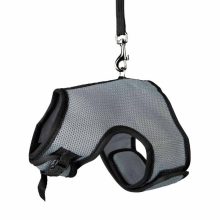 TRIXIE rágcsáló hám és póráz szett Nylon Puha Strapabíró Nagytestű Nyulaknak 25-40cm/1,20m