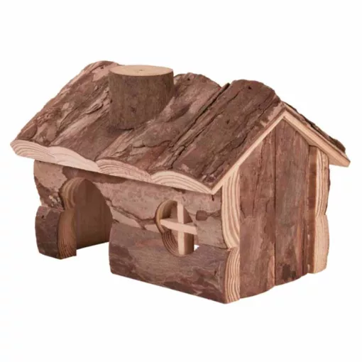 TRIXIE rágcsáló ház Fából Hendrik Egerek és Hörcsögök részére (15x11x12cm)