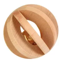 TRIXIE Fa Labda Csengővel Tengerimalacoknak és Nyulaknak 6cm