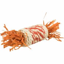 TRIXIE rágcsáló játék Fonott Szalma Henger Tengerimalacoknak és Nyulaknak 18cm