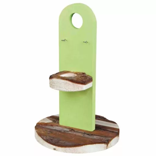 TRIXIE Itató tartó Fából kifutókba rágcsálók részére 18x30x18cm