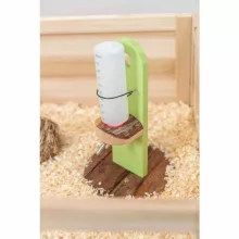 TRIXIE Itató tartó Fából kifutókba rágcsálók részére 18x30x18cm