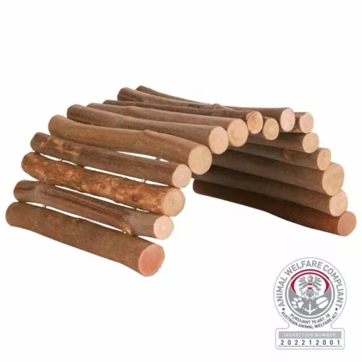 TRIXIE rágcsáló híd Fából Hajlítható Ngay hörcsögöknek és Deguknak 28×17cm