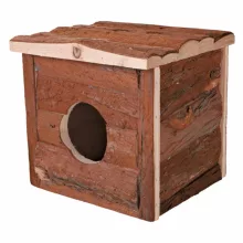 TRIXIE rágcsáló ház  Jerrik Fából Egereknek és Hörcsögöknek 15x14x13cm