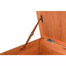 TRIXIE rágcsáló ház Fából Nyúlaknak 42X43X51cm kültéri kifutóhoz csatlakoztatható