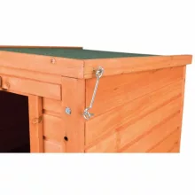 TRIXIE rágcsáló ház Fából Nyúlaknak 42X43X51cm kültéri kifutóhoz csatlakoztatható