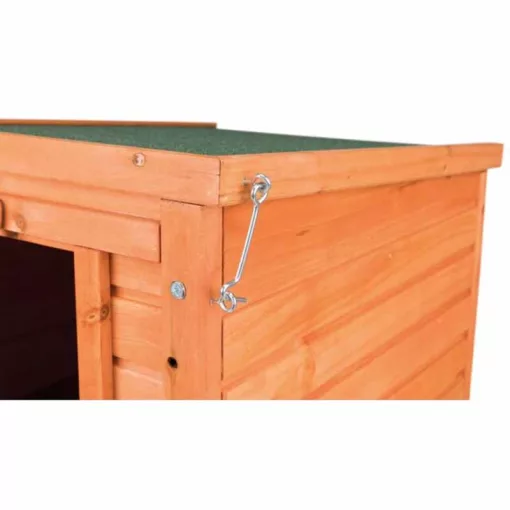 TRIXIE rágcsáló ház Fából Nyúlaknak 42X43X51cm kültéri kifutóhoz csatlakoztatható