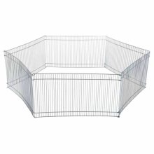 TRIXIE rágcsáló Beltéri kisállatkifutó fém, bővíthető egereknek-hörcsögöknek 90x25cm
