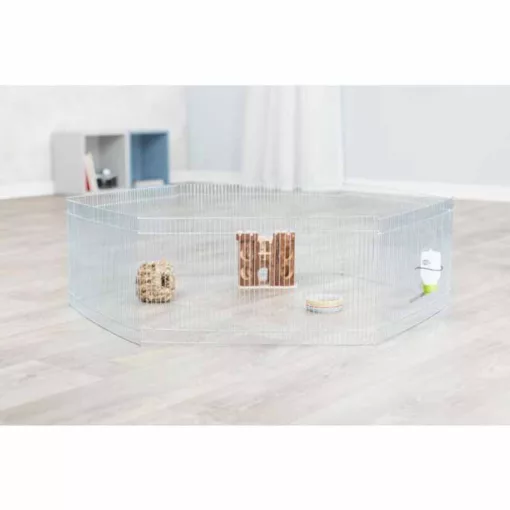 TRIXIE Beltéri kisállatkifutó fém, bővíthető egereknek-hörcsögöknek 90x25cm