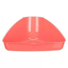   TRIXIE sarok wc műanyag Vadászgörényeknek Nyúlaknak 45×21×30/30 cm