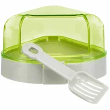 TRIXIE satok wc műanyag Fedett Egereknek és Hörcsögöknek 14x8x11/11cm