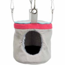 TRIXIE rágcsáló Függő ágy Nylon Bélelt Kalitkába Akasztható Egereknek és Hörcsögöknek 10X9cm
