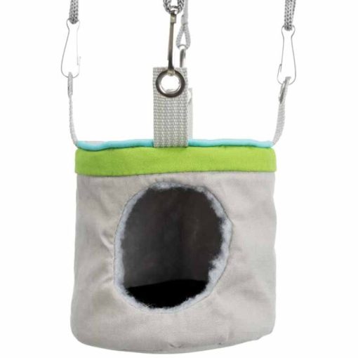 TRIXIE rágcsáló Függő ágy Nylon Bélelt Kalitkába Akasztható Egereknek és Hörcsögöknek 10X9cm