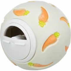   TRIXIE rágcsáló Snack Labda Répás műanyag Tengerimalacoknak és Nyulaknak 7cm
