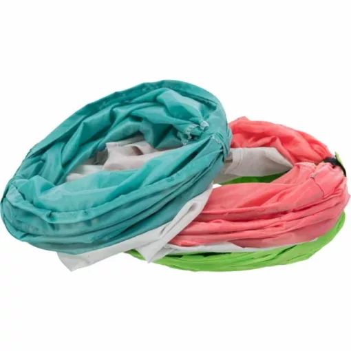 TRIXIE Bújócső/Alagút Nylon 4 kijárattal Tengerimalacoknak és Nyulaknak 3x18x47cm