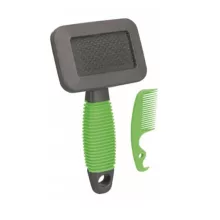 TRIXIE rágcsáló kefe Puha fémszálas fésűvel 7x13cm