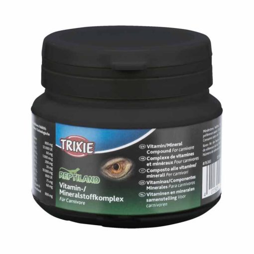 TRIXIE REPTILAND Vitamin és ásványi por húsevő hüllőknek 80g