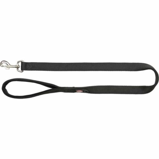 TRIXIE premium póráz XS-S (1,20m/15mm) Fekete