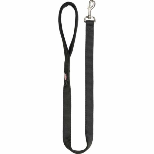 TRIXIE premium póráz L-XL (1,00m/25mm) Fekete