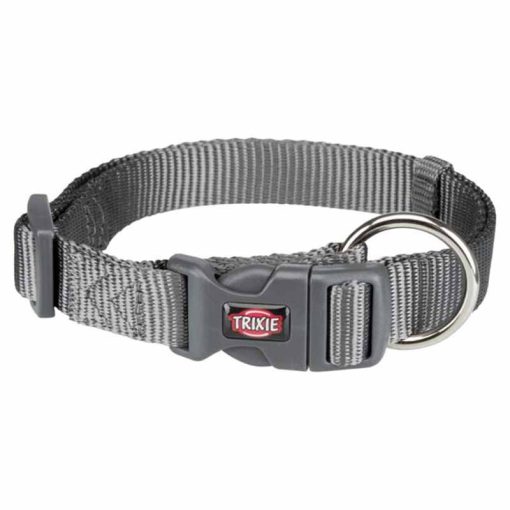 -TRIXIE premium kutya nyakörv XS-S (22-35cm/10mm) Grafitszürke