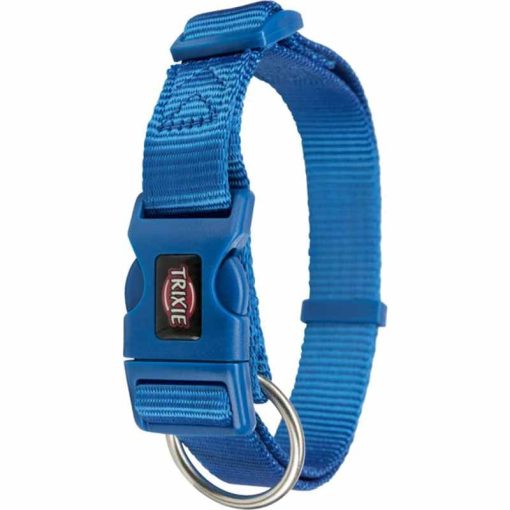 TRIXIE premium kutya nyakörv M-L (35-55cm/20mm) Királykék