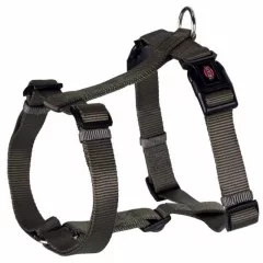 TRIXIE premium H hám XS-S (30-44cm/10mm) Grafitszürke