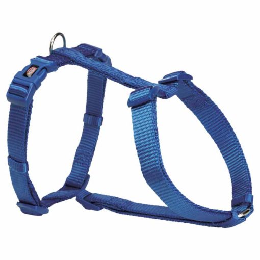 TRIXIE premium H hám S-M (42-60cm/15mm) Királykék