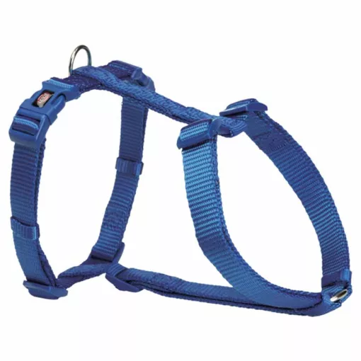 TRIXIE premium H hám S-M (42-60cm/15mm) Királykék