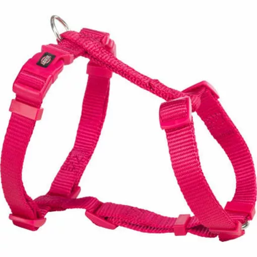 TRIXIE premium H hám S-M (42-60cm/15mm) Fukszia
