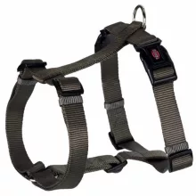 TRIXIE premium H hám S-M (42-60cm/15mm) Grafitszürke