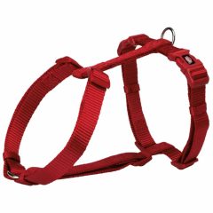 TRIXIE premium H hám L-XL (75-120cm/25mm) Piros