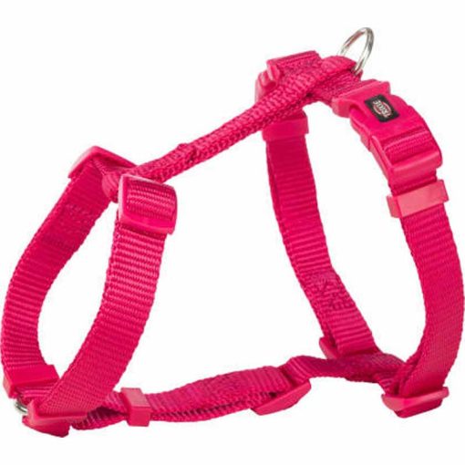 TRIXIE premium H hám L-XL (75-120cm/25mm) Fukszia