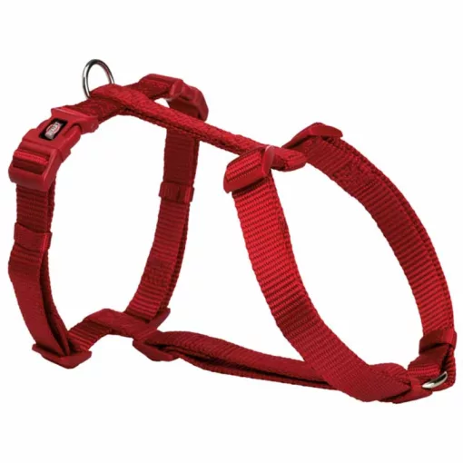 TRIXIE premium H hám XXS-XS (20-32cm/10mm) Piros