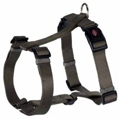 TRIXIE premium H hám XXS-XS (20-32cm/10mm) Grafitszürke