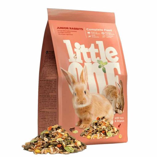 LITTLE ONE Komplett eleség Fiatal Törpe Nyulaknak 900g