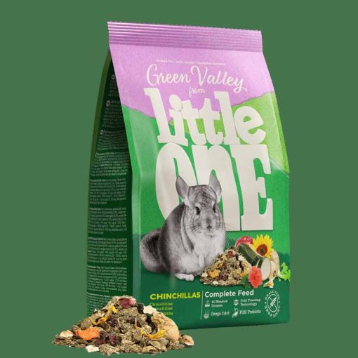 LITTLE ONE Green Valley Zöldséges eleség csincsilláknak 750g