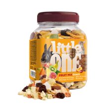 LITTLE ONE Gyümölcs mix jutalomfalat kisemlősöknek 180g